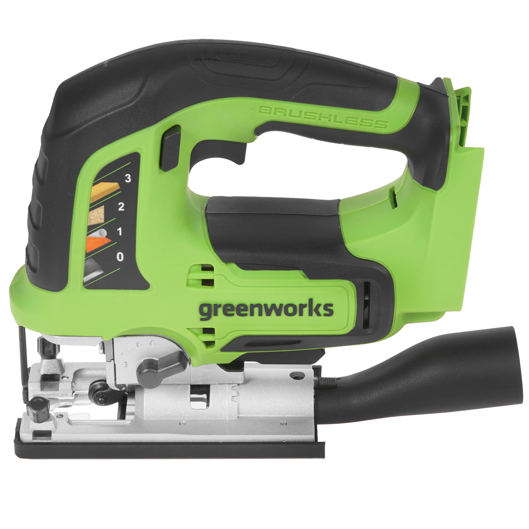 Электрический лобзик GreenWorks GD24JS 24V , Без ЗУ, Без АКБ 8196534 STDN-0024533 - Вид №2