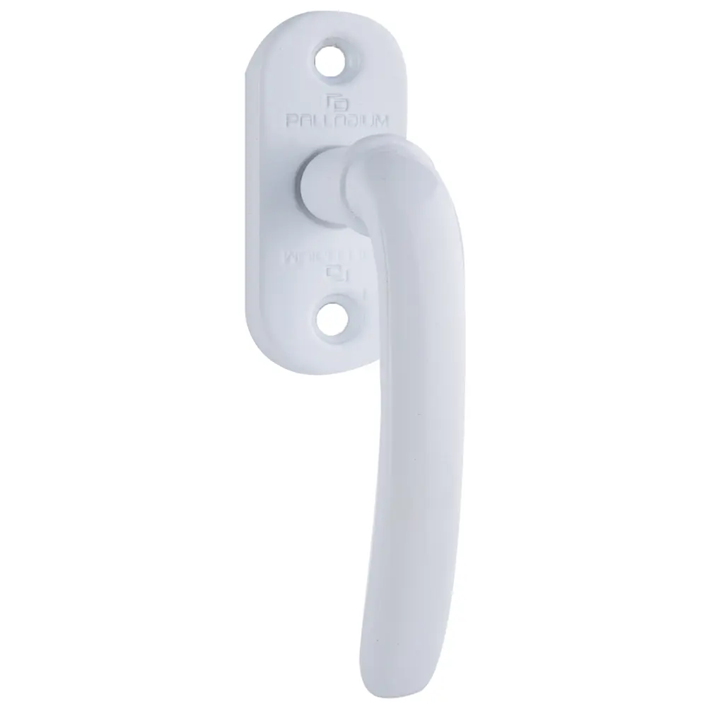 Завертка оконная Palladium Natali WW, 60x90 мм, ЦАМ, цвет белый STLM-2101531