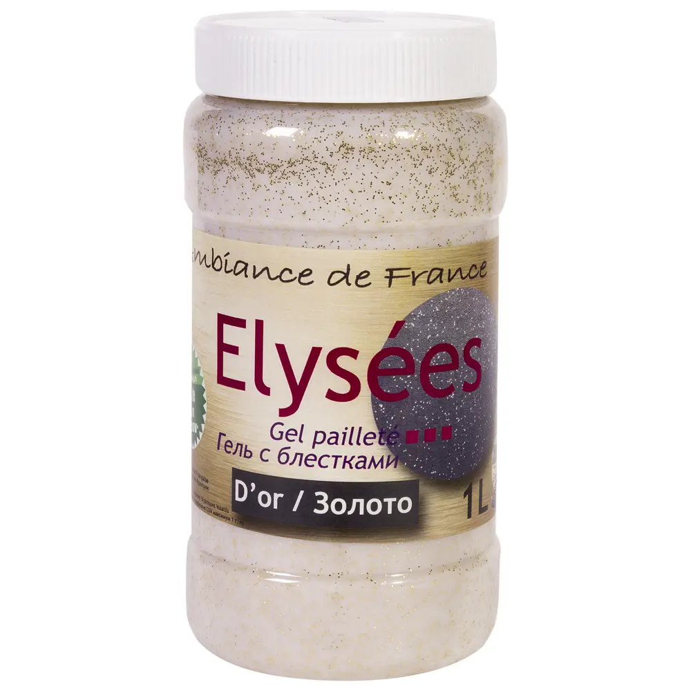 Гель с блёстками Elysees d'Or 1 л цвет золото Santreyd STLM-2034053