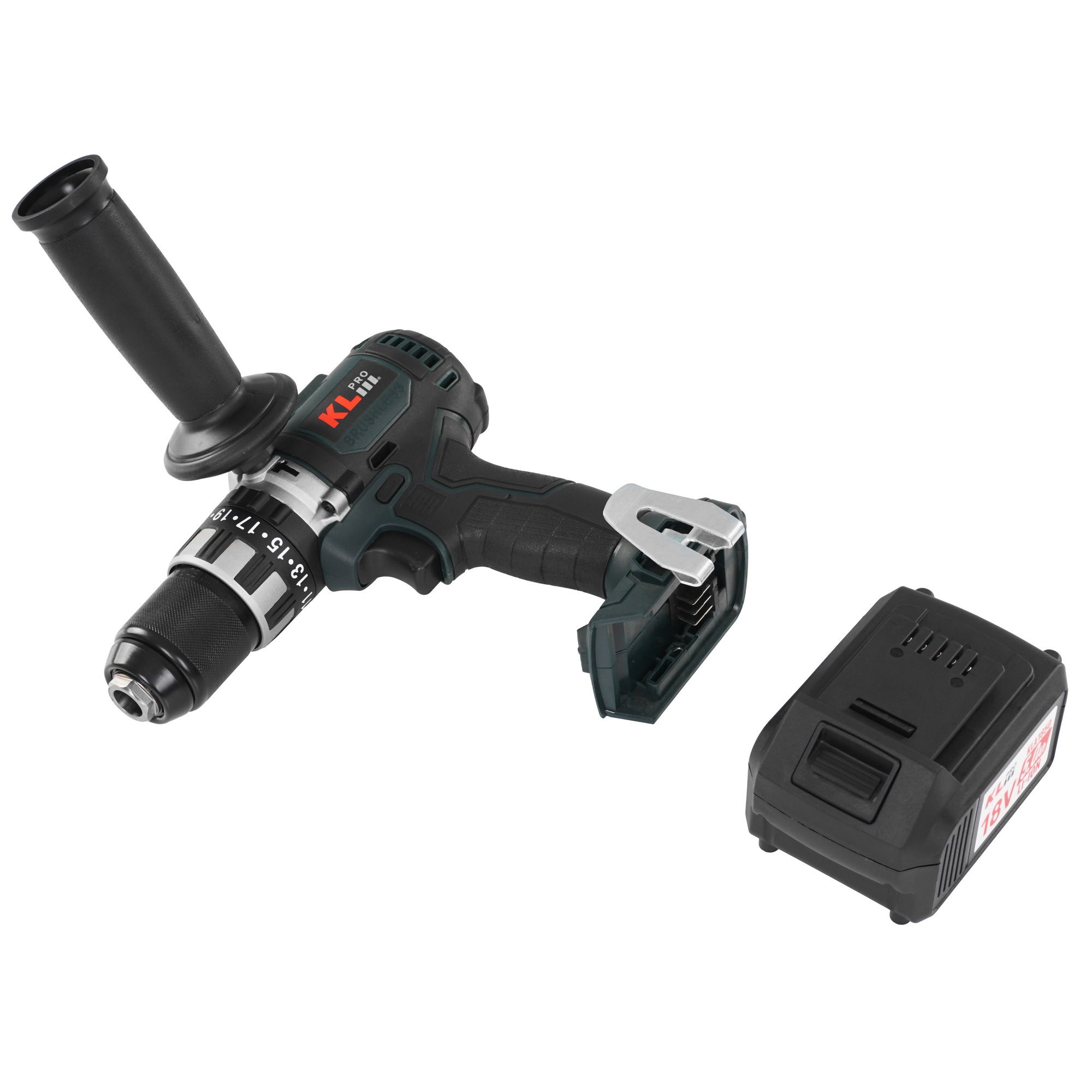 Дрель-шуруповерт KLPRO KLDM18BH-50 9154002 STDN-0057337 - Вид №5