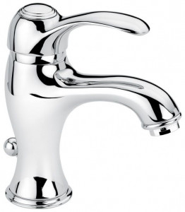 22003CO Смеситель Harmony с донным клапаном для раковины, цвет хром-золото