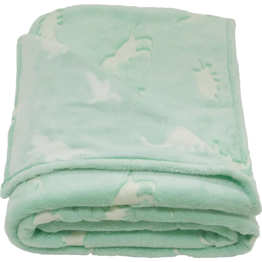 Плед Ardenza Dino 160х200 см фланель цвет светло-зеленый STLM-2193417 - Вид №2