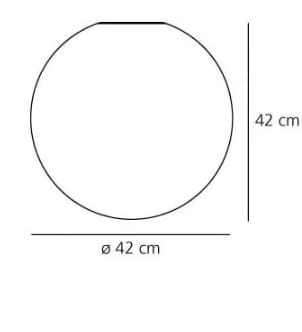 Выдувное стекло галогенная настенная лампа In Stock Артемида ARCH-00066708