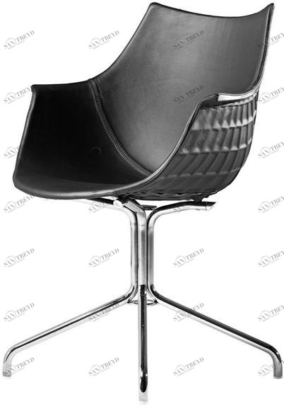 Driade Стул на жердочке из поликарбоната и кожи Meridiana sun-id-1488049