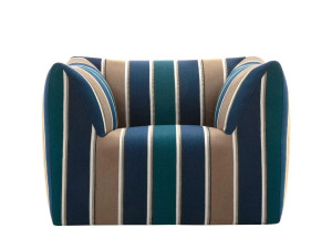 Тканевое мягкое садовое кресло