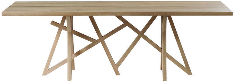 Roche Bobois Прямоугольный обеденный стол из дуба Saga sun-id-1464187 - Вид №1