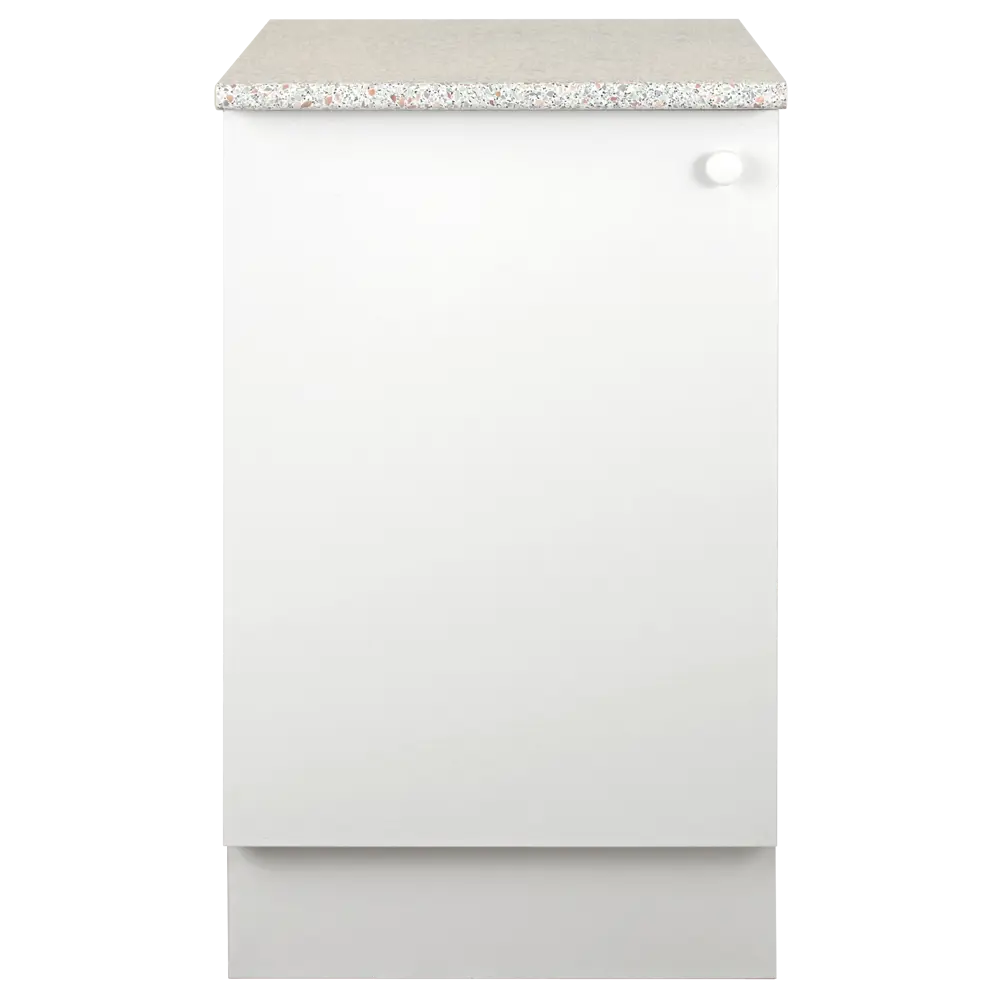 Шкаф напольный Бэлла 50x86x60 см ЛДСП цвет белый Santreyd STLM-2141252 - Вид №3