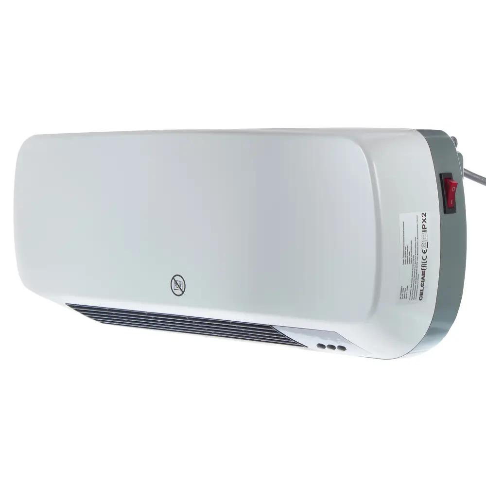 Тепловентилятор керамический электрический Celcia с механическим термостатом, 2000 Вт STLM-2118480