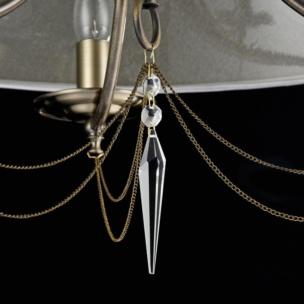 Подвесная люстра Freya Garcia FR2908-PL-03C-BZ FREYA GARCIA 186731 Белый  - Вид №3