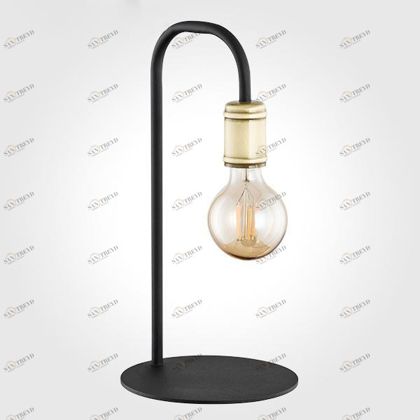 Настольная лампа TK Lighting 3023 Retro TK LIGHTING ИНТЕРЬЕРНЫЕ 195362 Прозрачный;черный 