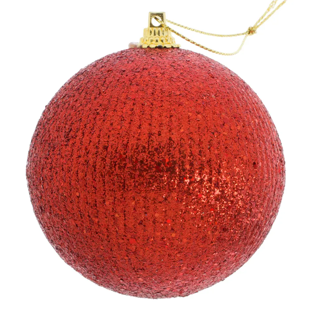 Шар ёлочный, 8 см, цвет красный Santreyd STLM-2089388