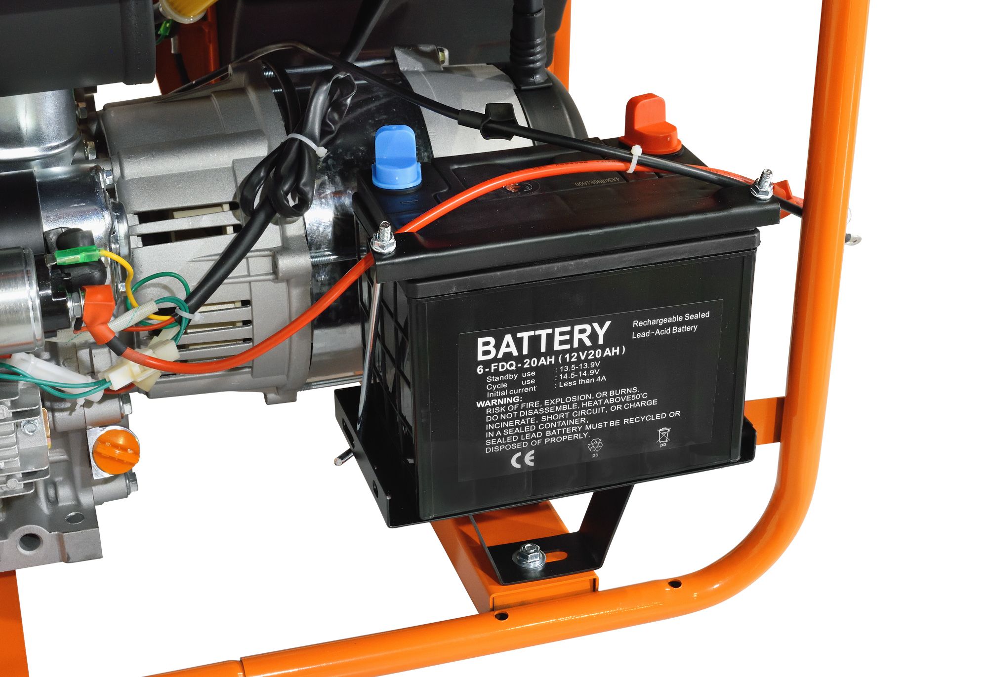 Электрогенератор  дизельный  Carver PPG-5000DE 9100331 STDN-0093144 - Вид №3