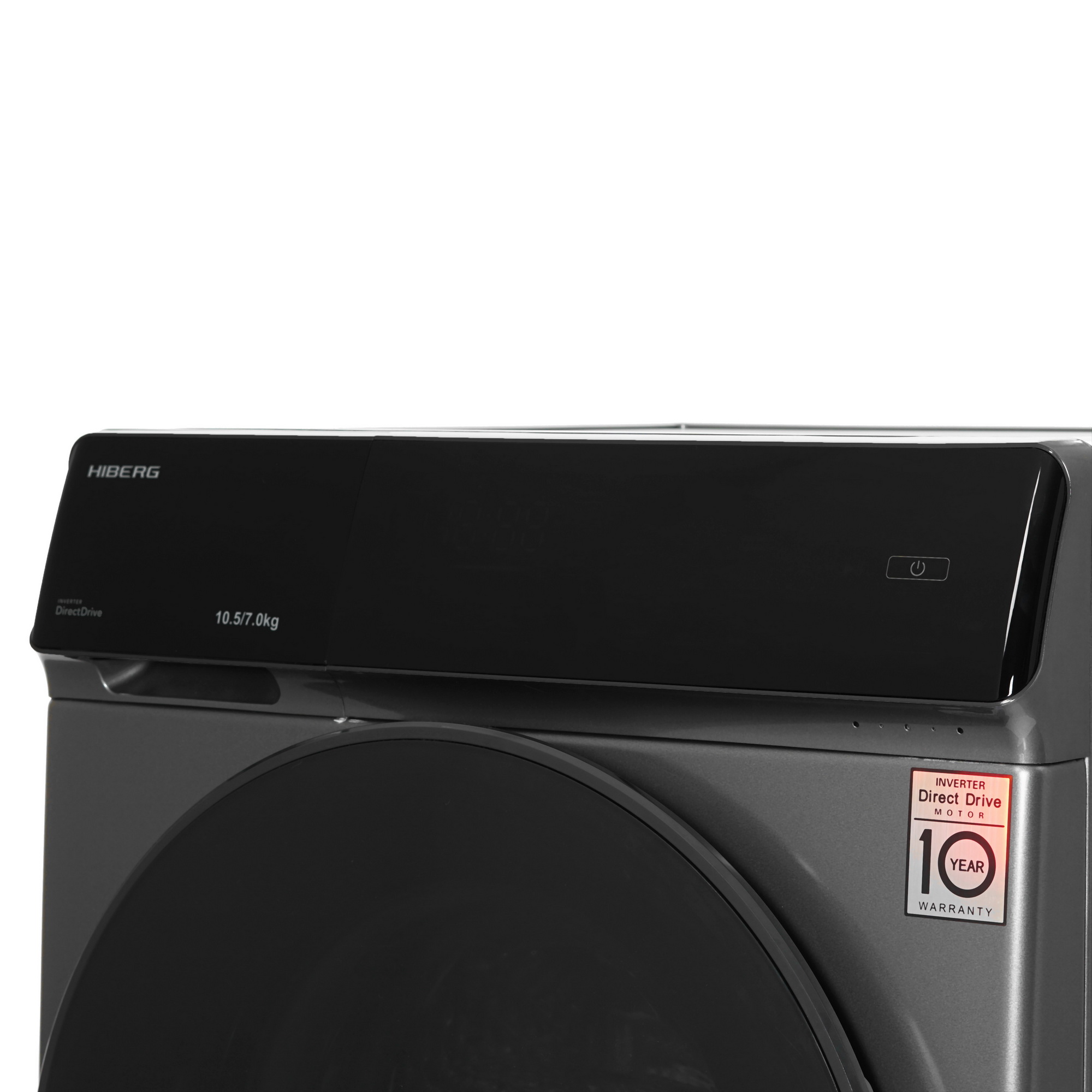 9975378 Стирально-сушильная машина HIBERG i-DDQ9-10714 Sd серый STDN-0018847 - Вид №4