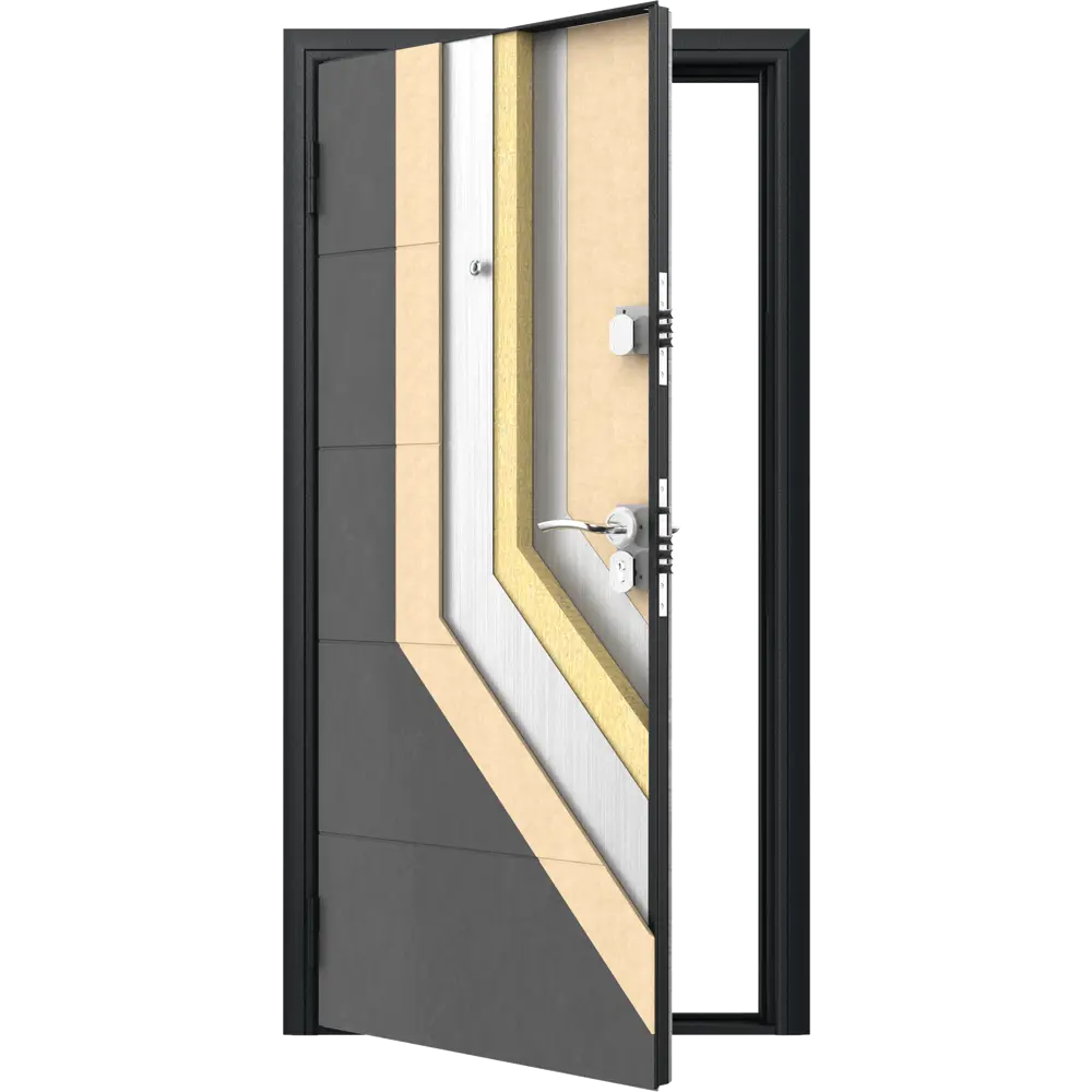 DOORHAN ОПТИМ - металлическая входная дверь для квартиры и дома 88946711 STLM-0896221 - Вид №6