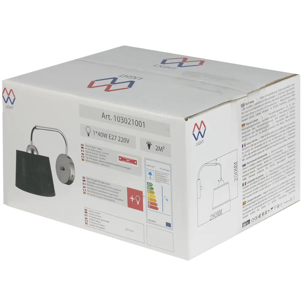 Бра Лацио 1xE27x40 Вт MW-Light STLM-2012983 - Вид №8