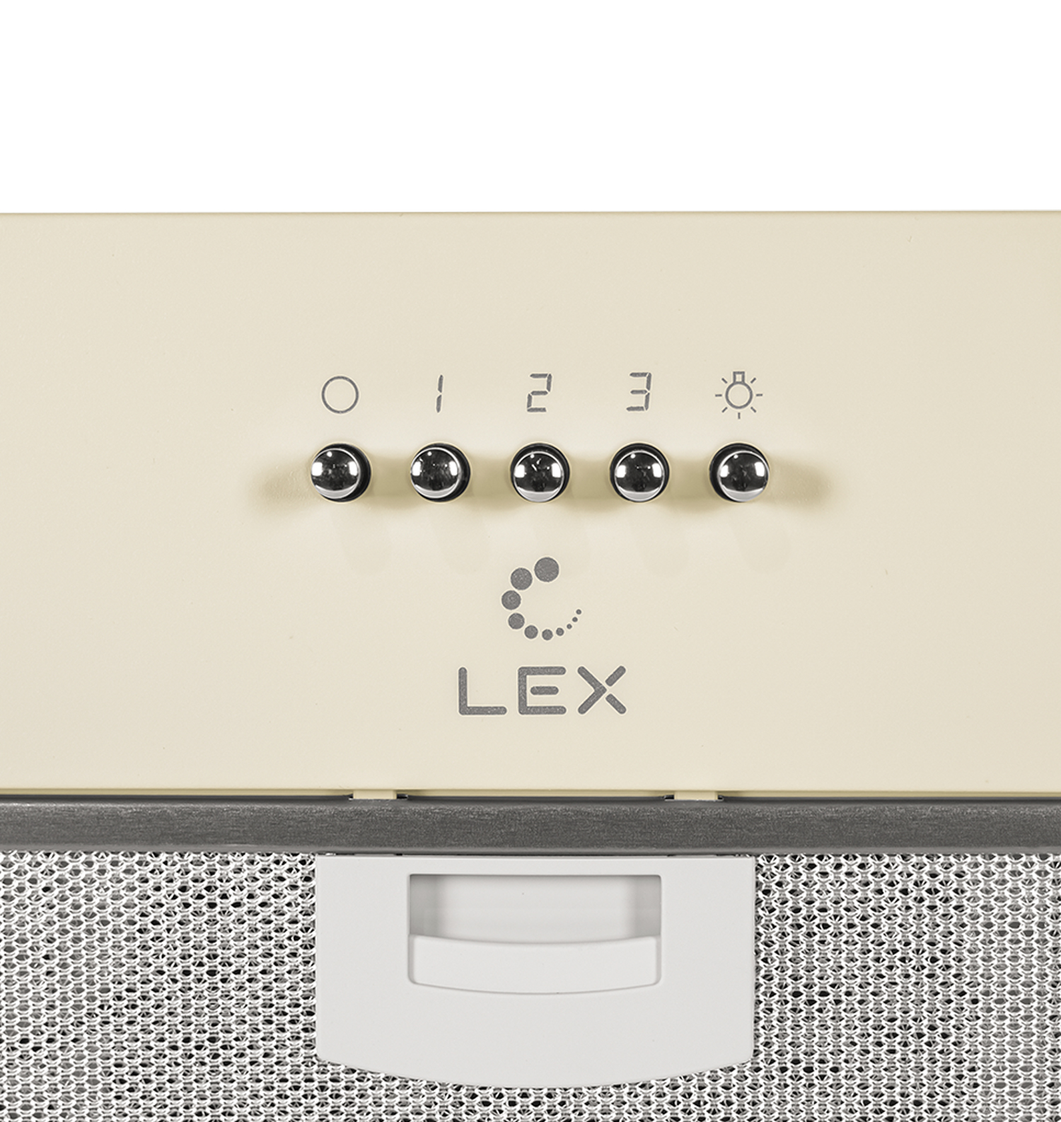 9919440 Вытяжка полновстраиваемая LEX GHOST 600 бежевый STDN-0133958 - Вид №3
