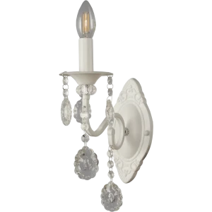 Бра «Свеча», цвет белый