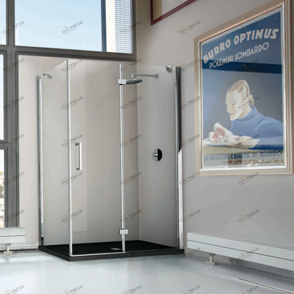 Душевой уголок 160x90 CORAL 2P+F Novellini CORAL CORAL2PF160S1KCORALF901KCORAL2PF160D1KCORALF901K