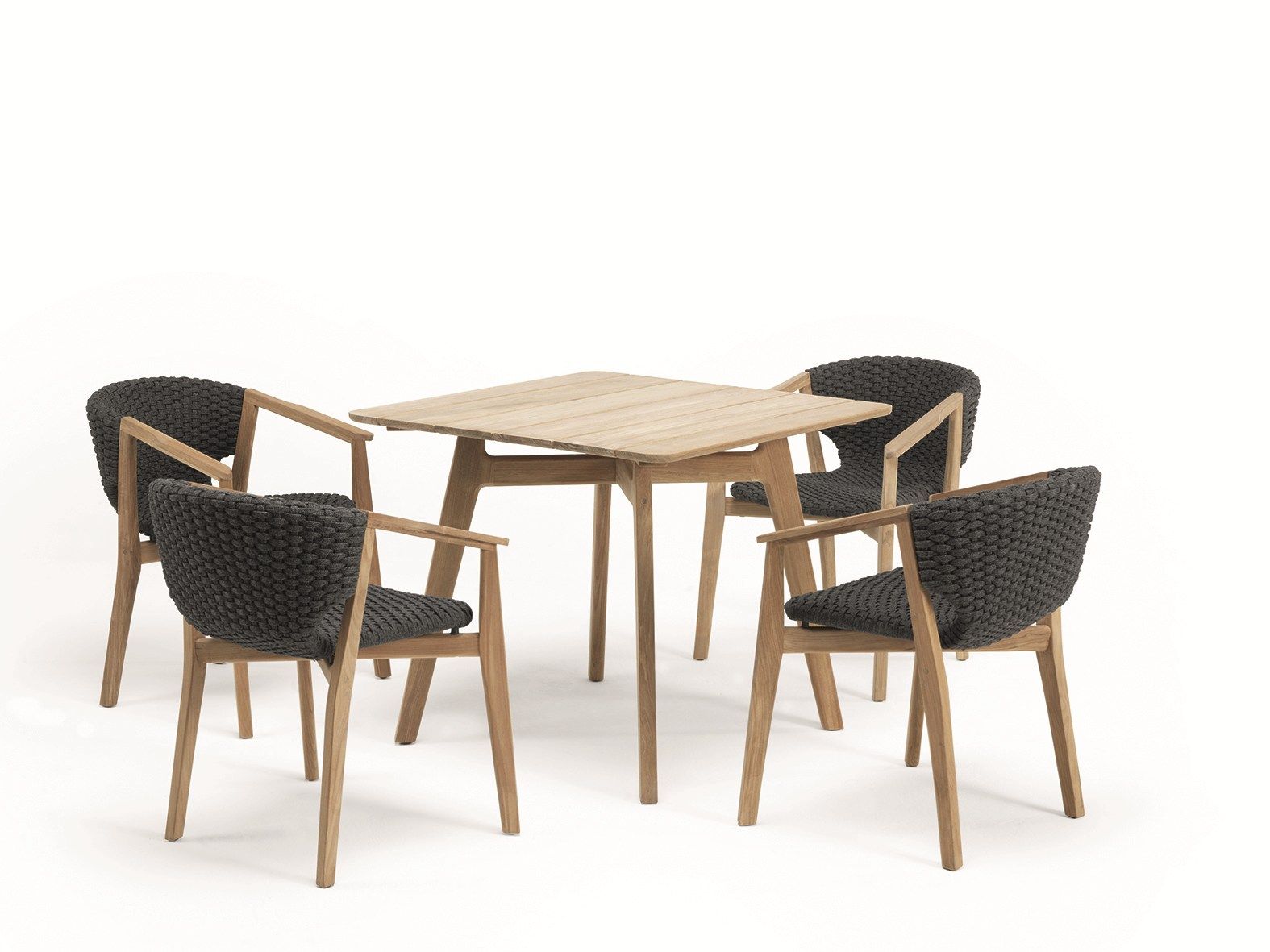 Синтетическая ткань сад стул с подлокотниками Ethimo Knit ARCH-00090954 - Вид №11