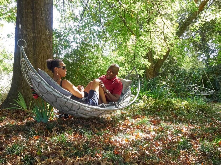 Studio Stirling 2-местный стальной гамак с порошковым покрытием sun-id-1426998 - Вид №10