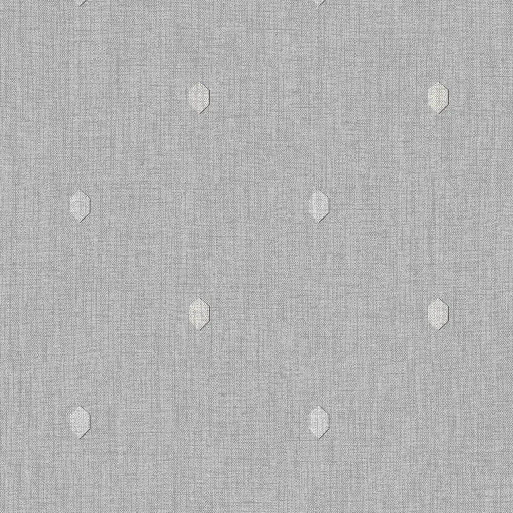 Обои флизелиновые Wallsecret Поло светло-серые 1.06 м 9190-23 STLM-2159634 - Вид №1