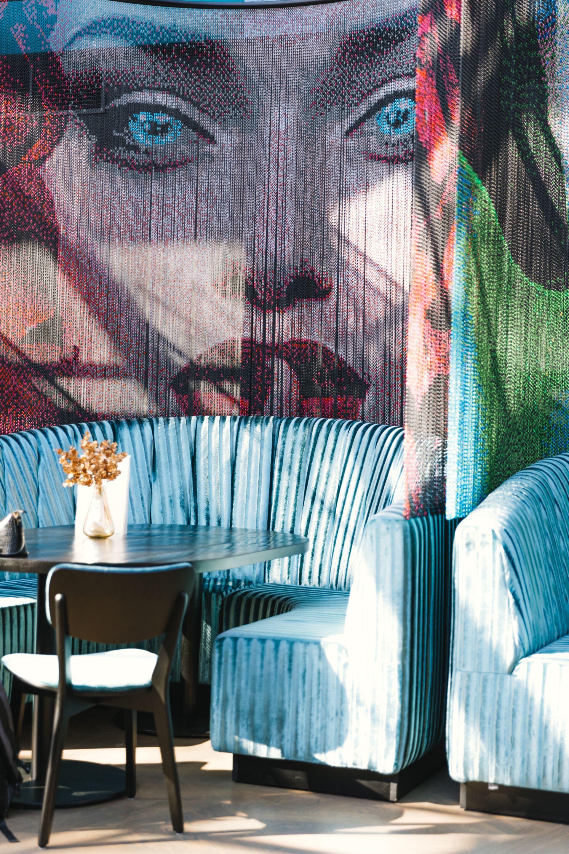 Алюминиевая проволочная палатка Kriskadecor SPACE DIVIDER - RESTAURANT ARCH-00050833 - Вид №6