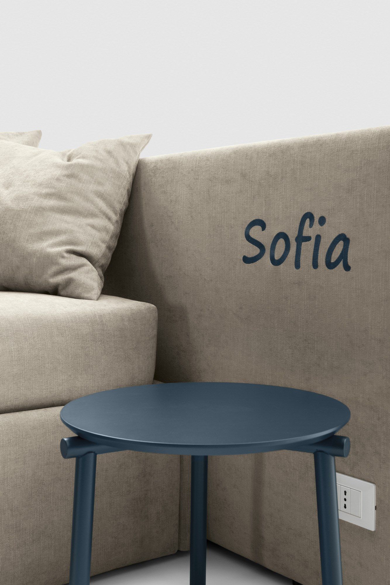 Односпальная кровать с угловым изголовьем Bolzan Line ARCH-00148617 - Вид №4