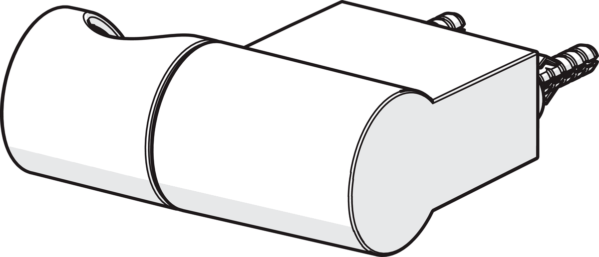 Oras 251080 Держатель ручного душа 251080 Hydra Хром  - Вид №2