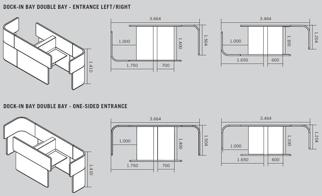 BENE Акустическая офисная будка Docklands sun-id-1362816 - Вид №6