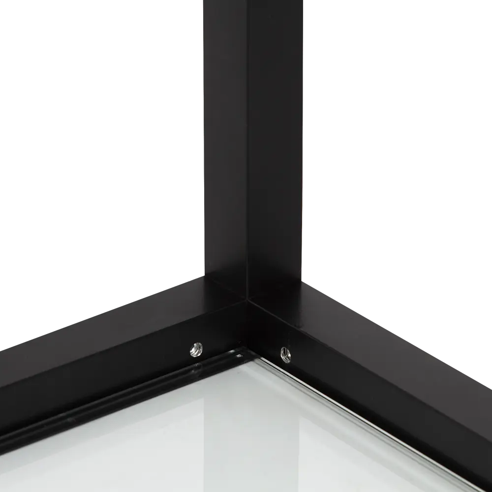 Полка-каркас для кухни 35х35х60 см, алюминий/стекло DELINIA STLM-2097382 - Вид №2