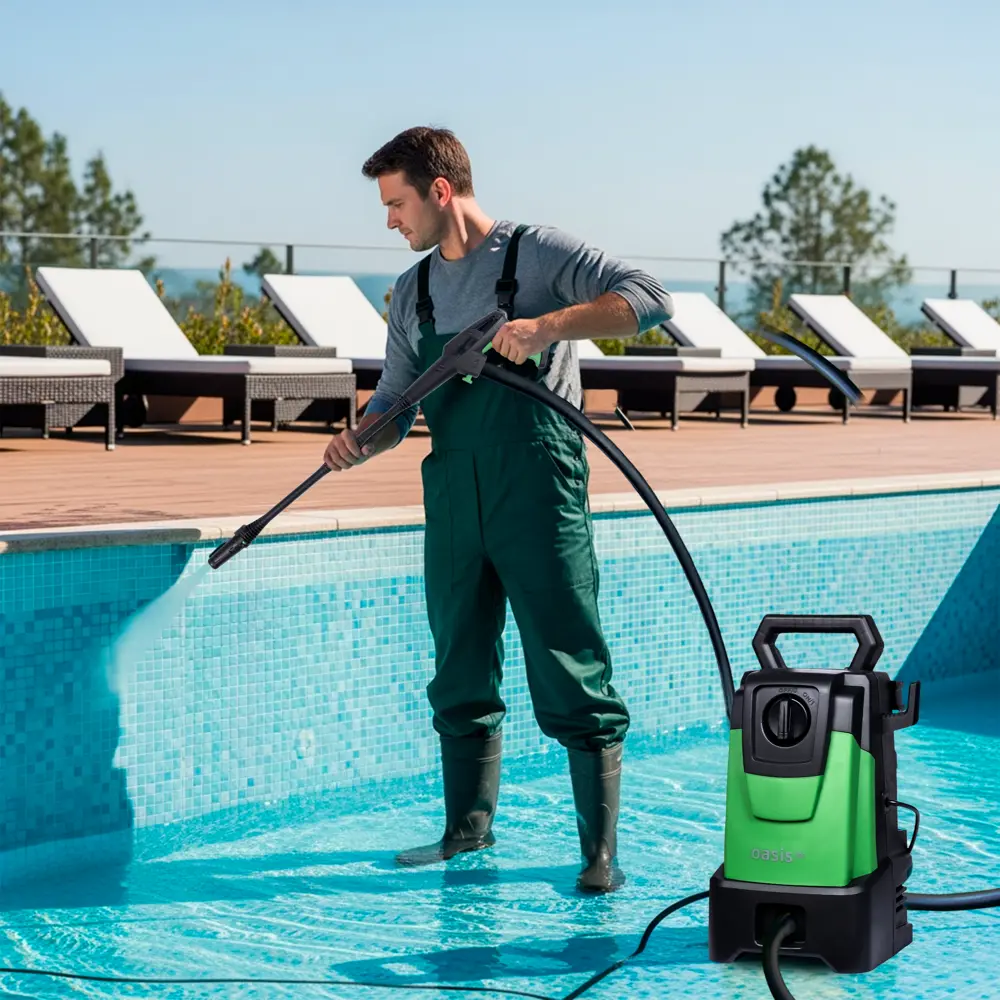 Мойка высокого давления сетевая Oasis MD-115 Eco, 115 бар, 370 л/ч STLM-2132875 - Вид №16