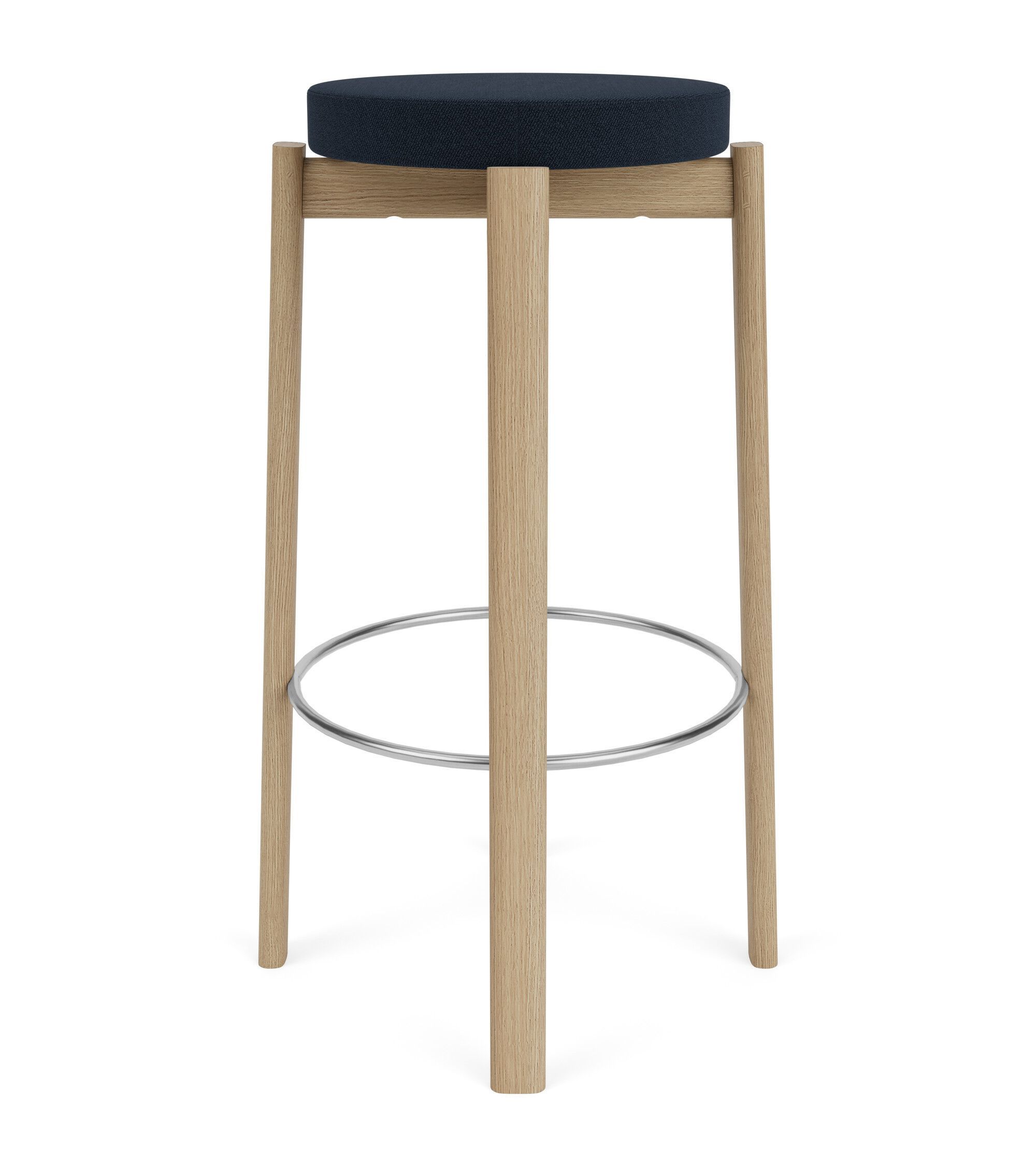 Высокий деревянный штабелируемый стул с мягким сиденьем Audo Copenhagen Passage ARCH-00140143 - Вид №15