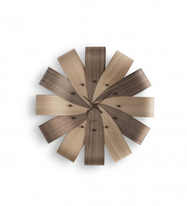 095421 Настенные часы орех, дуб Nomon Ciclo