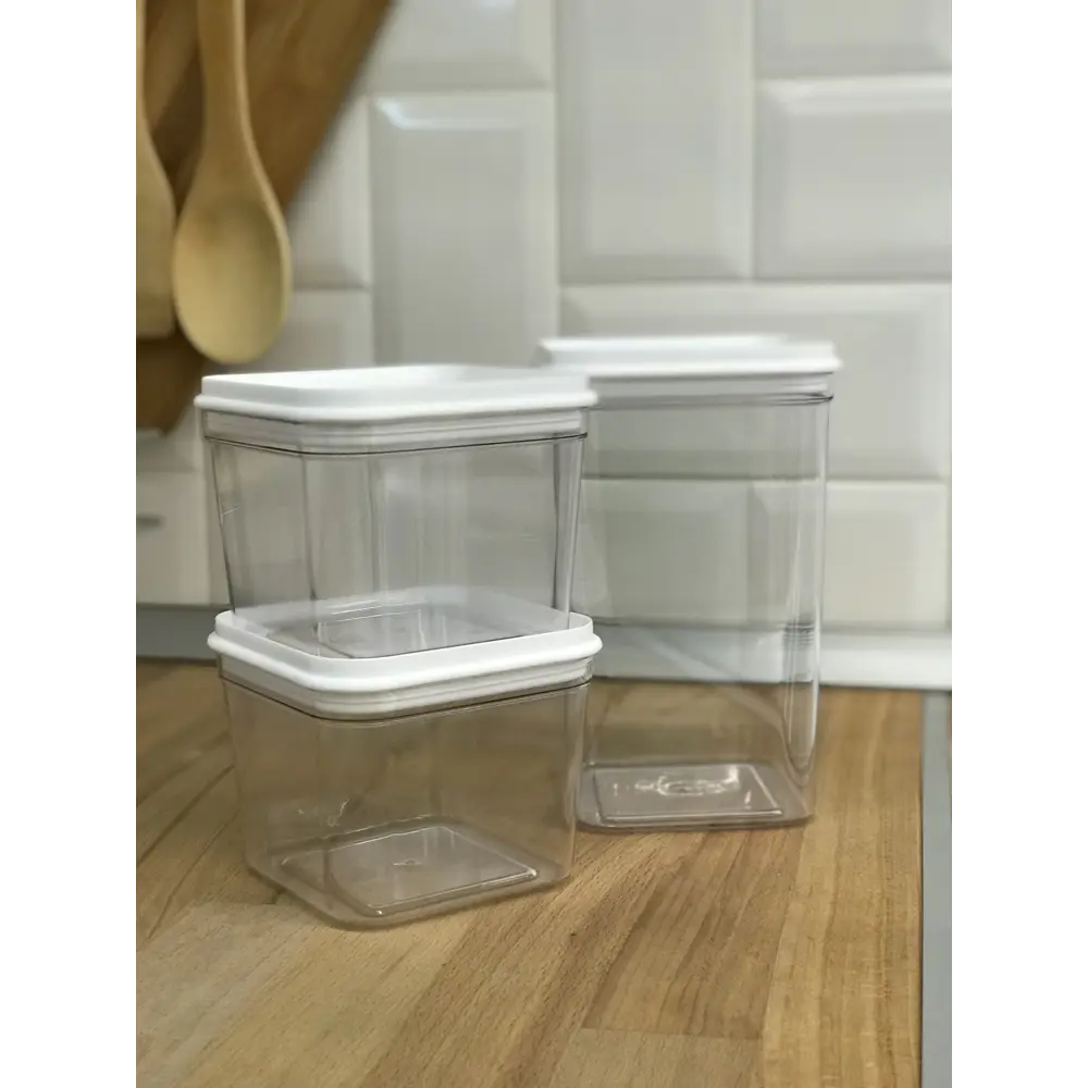 Набор контейнеров для хранения продуктов 0.6/0.6/1.3 л Santreyd STLM-2150695 - Вид №4