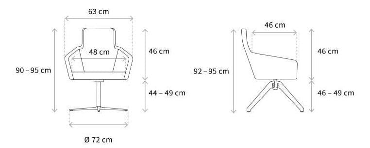 Спицевое кресло Wagner W-Cube ARCH-00126928 - Вид №3