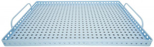 Поднос pale blue rectangular 35х50 см