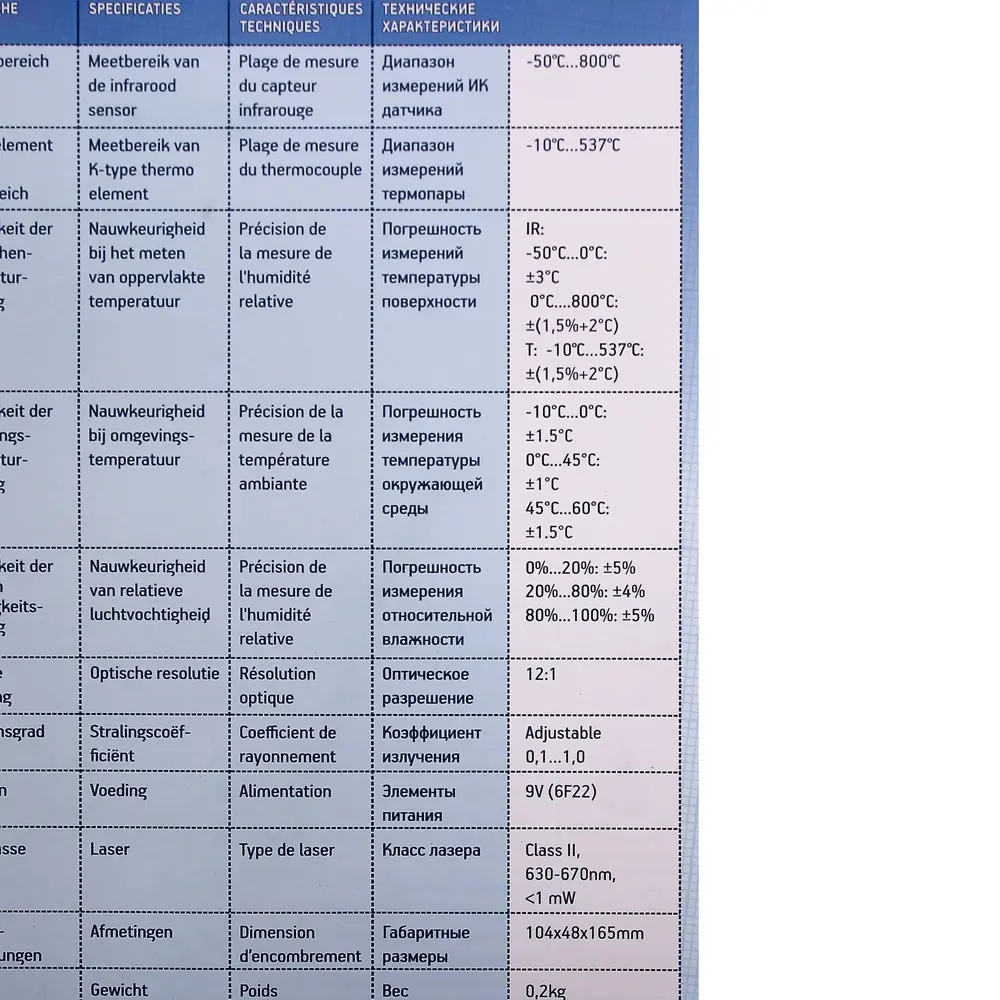 Пирометр Condtrol IR-T2 STLM-2124472 - Вид №5