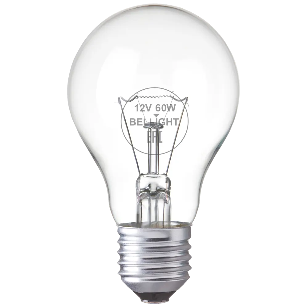 Bellight: Низковольтная лампа накаливания E27 60Вт для профессионального освещения 89365474 STLM-0924910 - Вид №1