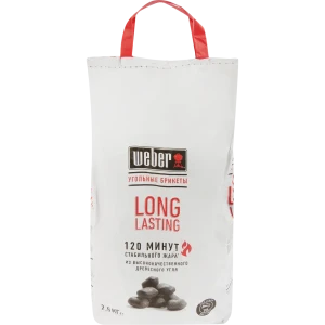 Брикеты топливные Weber Long lasting  уголь 2.5 кг