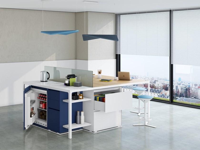 ESTEL GROUP Офисный остров для кофе-брейка Isole h90-h105 sun-id-1481093 - Вид №2