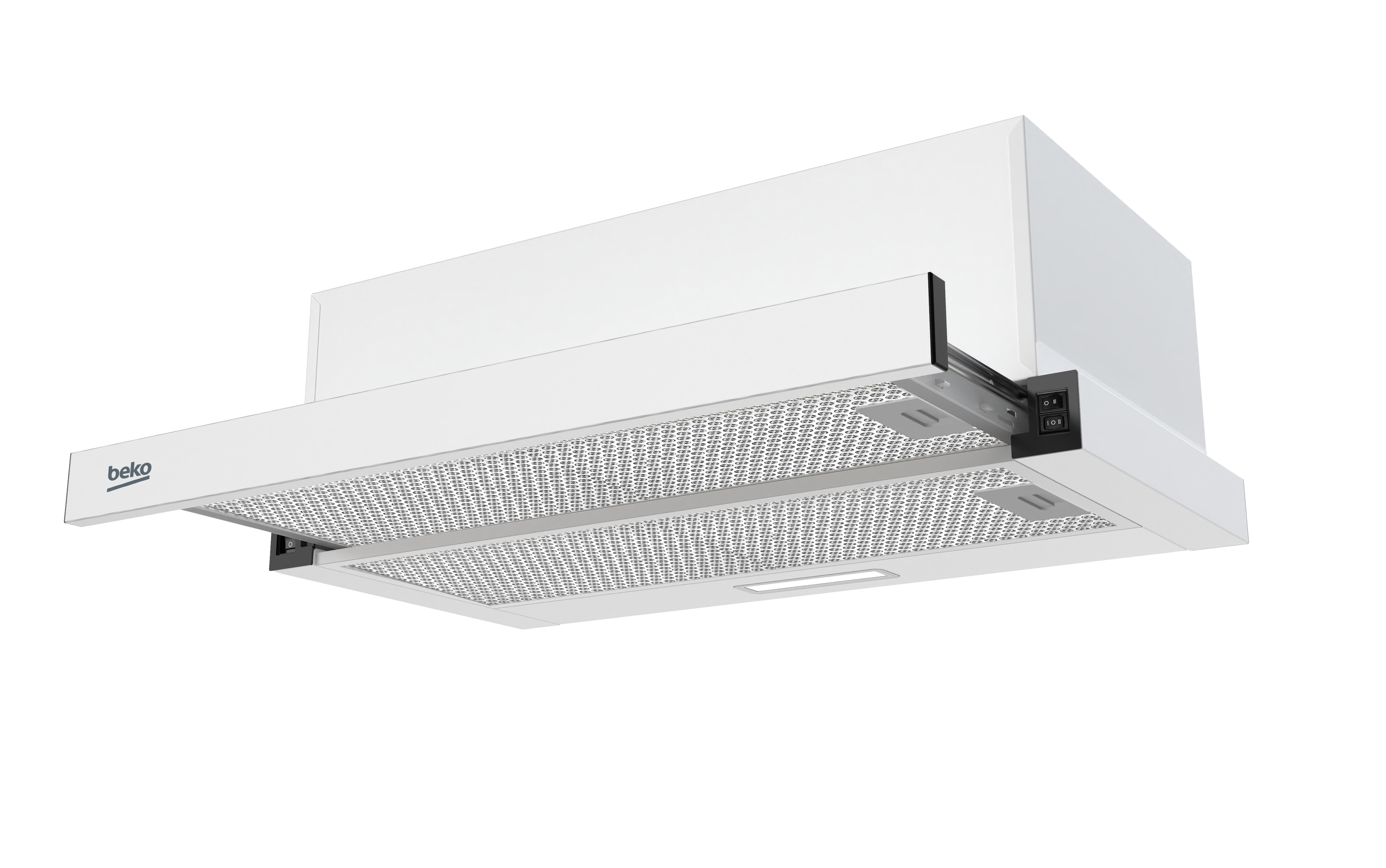 9168803 Вытяжка телескопическая Beko BHNT613R4CW белый/белый STDN-0072229 - Вид №1