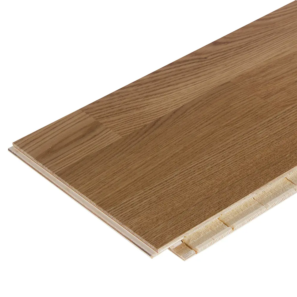 Паркетная доска трёхполосная «Дуб Фьюжн KY» лак 1.678 м² Santreyd STLM-2136934 - Вид №2