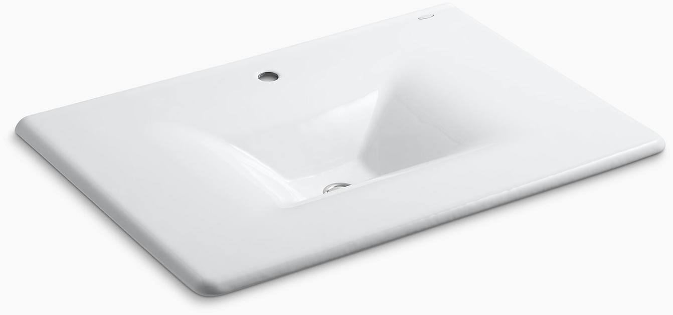 K-3049-1-GRL Накладная раковина на столешницу  прямоугольная Kohler  - Вид №1