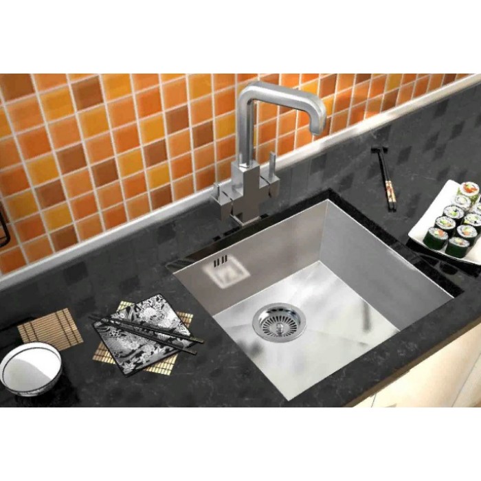 Zorg X-4444 Мойка кухонная прямоугольная Zorg  - Вид №2