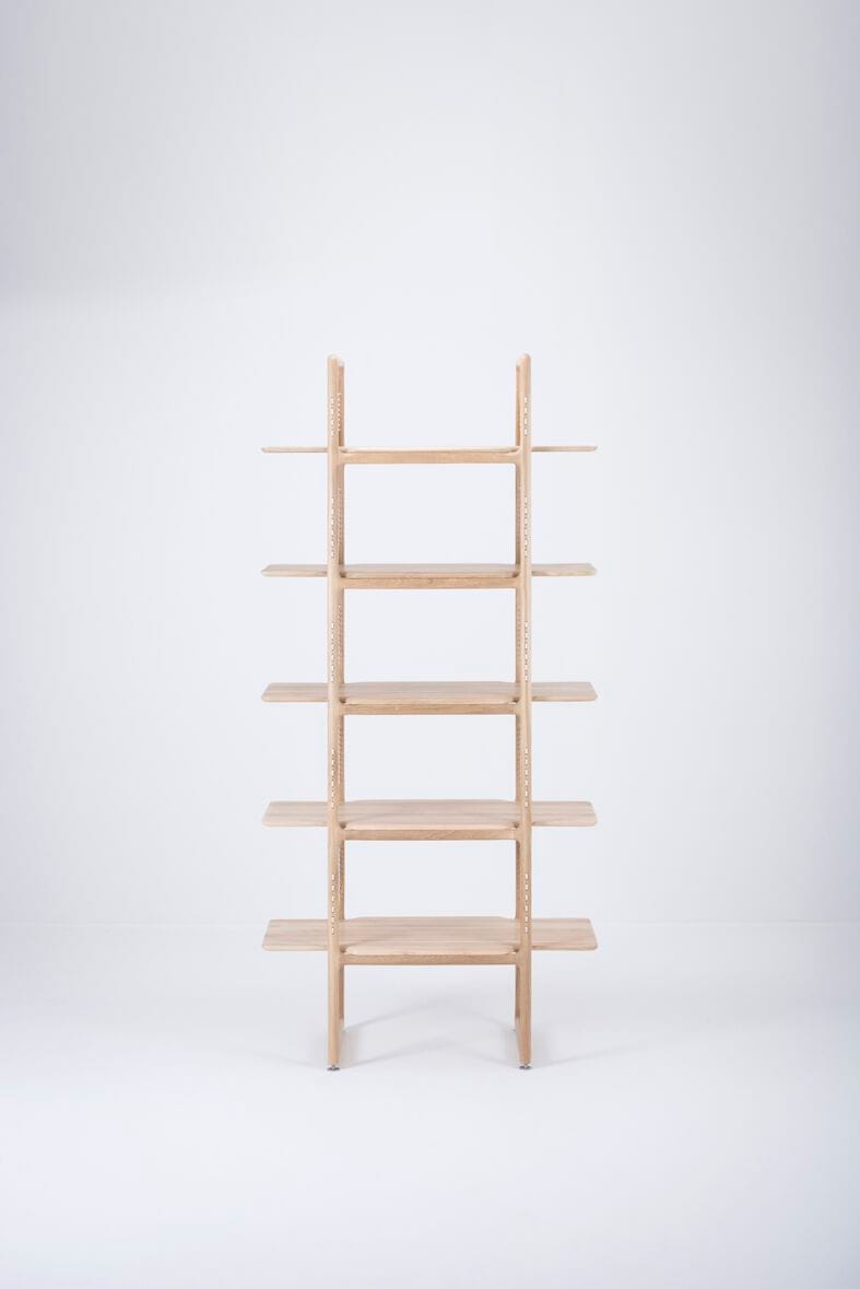 Двухсторонний книжный шкаф из дуба Gazzda MUSE ARCH-00032001 - Вид №6