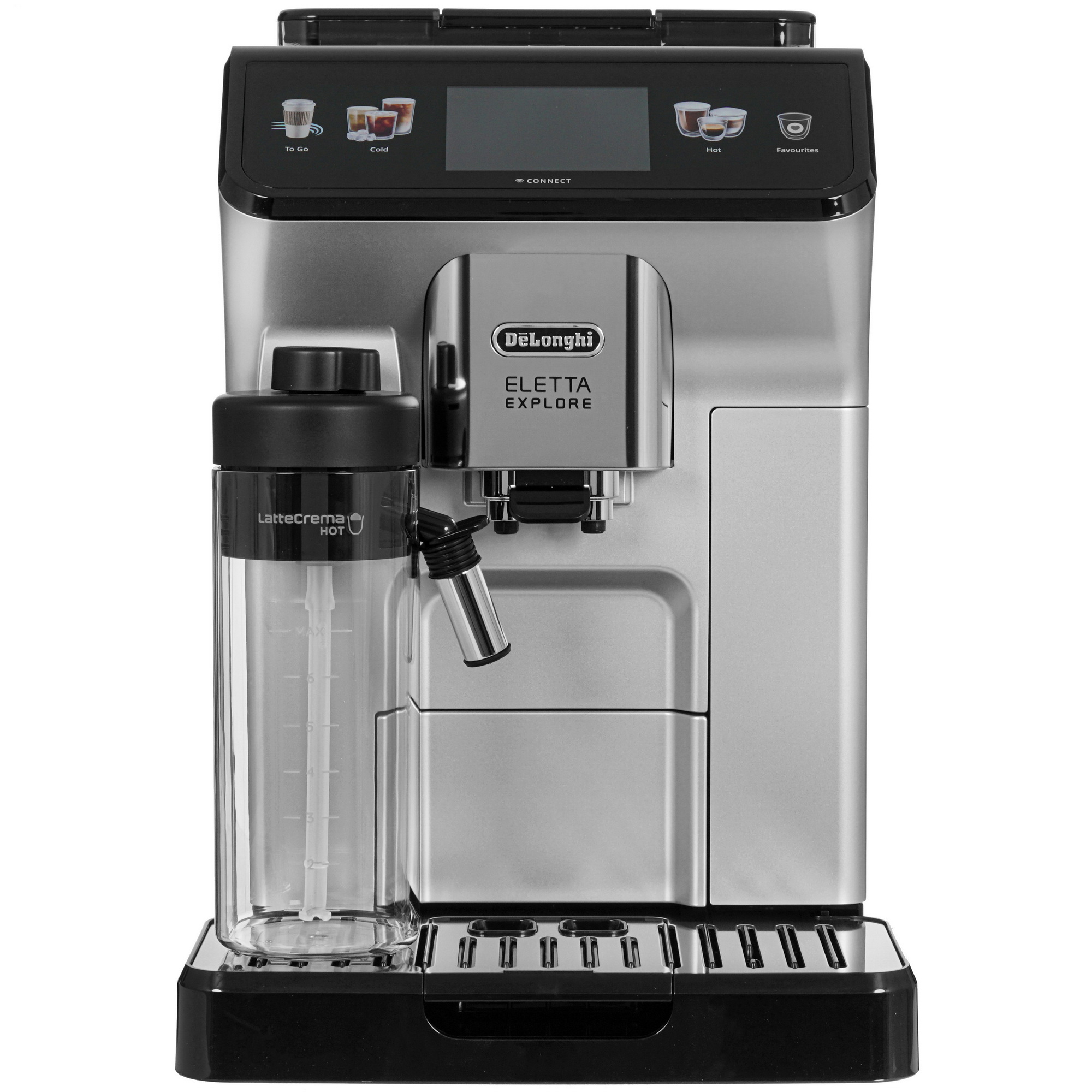 5401854 Кофемашина автоматическая DeLonghi ECAM 450.65 S серебристый STDN-0120509 - Вид №1