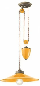 FERROLUCE Регулируемый керамический подвесной светильник Colors C1632