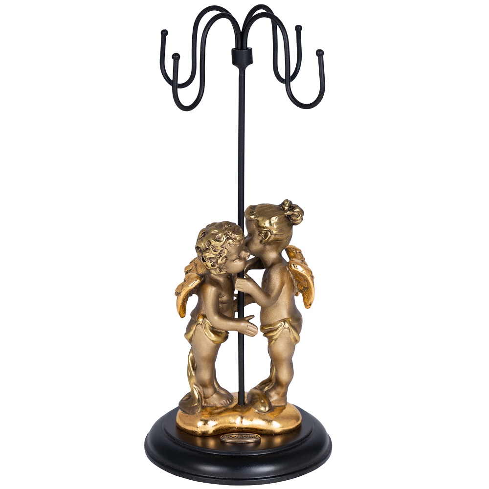 22476 Подставка для украшений Секреты двух сердец Бронза BOGACHO 4627138211649 - Вид №1