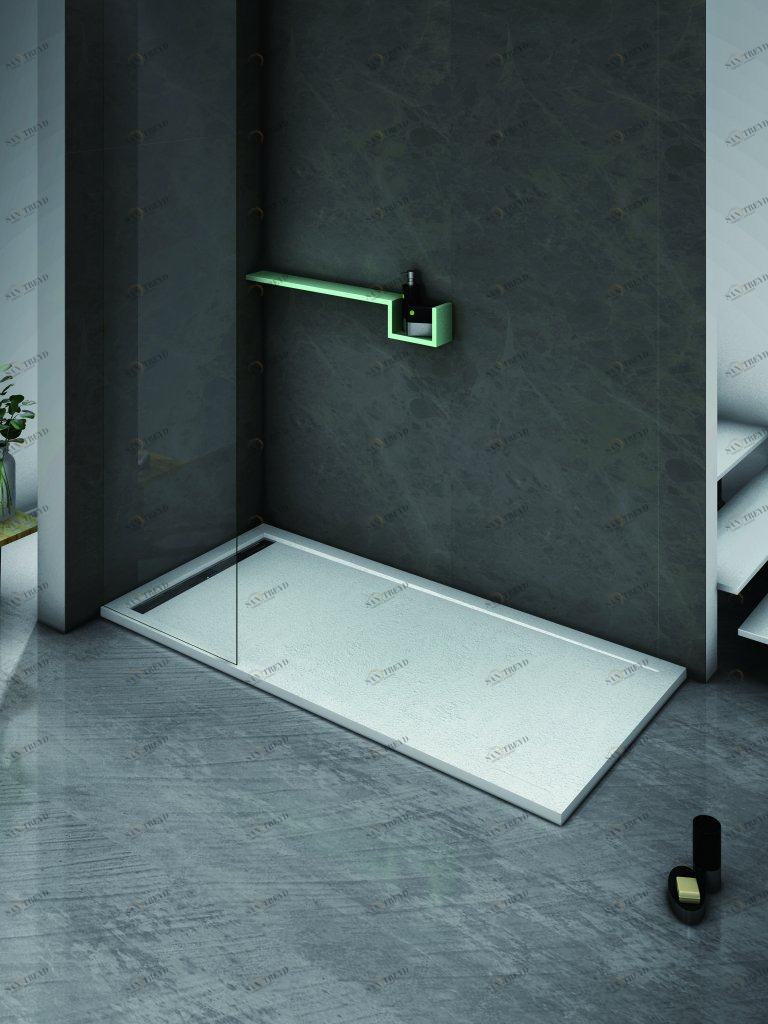 Поддон из искусственного мрамора CEZARES TRAY-AS-AH-150/90-30-W 