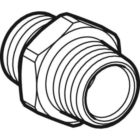 632.005.00.1 Переходник Geberit с наружной резьбой MF 1/2" и наружной резьбой Geberit  - Вид №1